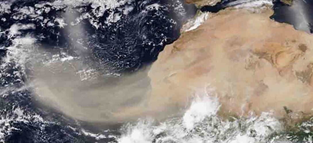 Llegada de polvo del Sahara la próxima semana