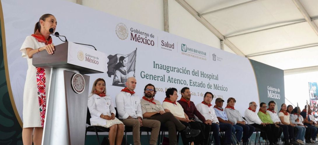 Inauguran Hospital en Atenco
