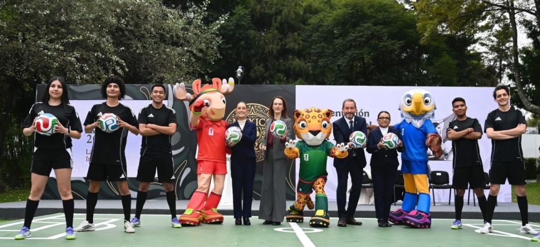 Presidenta presenta la Copa Mundial FIFA 2026