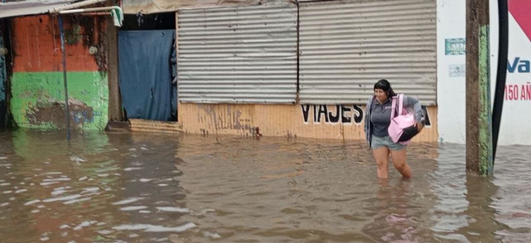 Mal tiempo, deja estragos