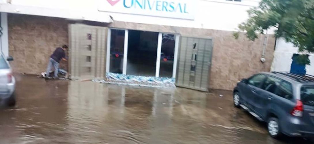 Lluvia provoca encharcamientos severos en la zona conurbada