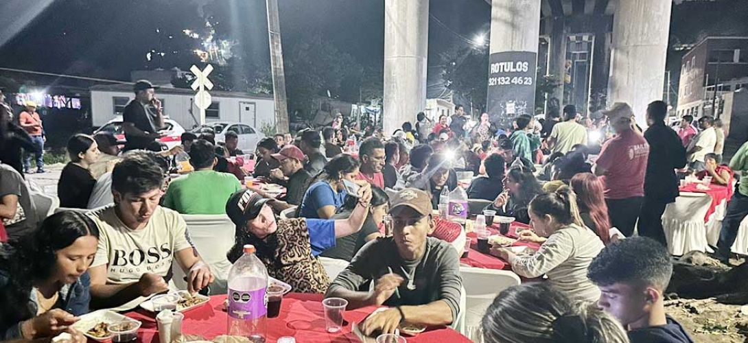 Más de 180 migrantes celebraron la Navidad en Coatzacoalcos