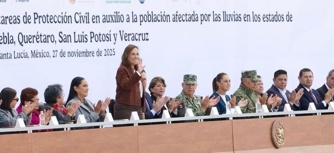Nahle acompaña a la presidenta