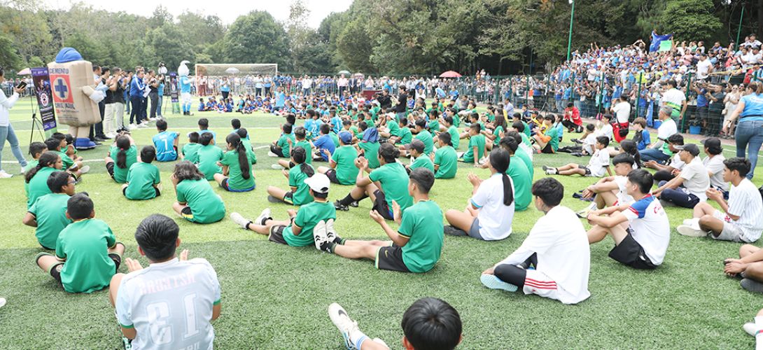 Veracruz y Cruz Azul juntos por el deporte, la salud y el medio ambiente