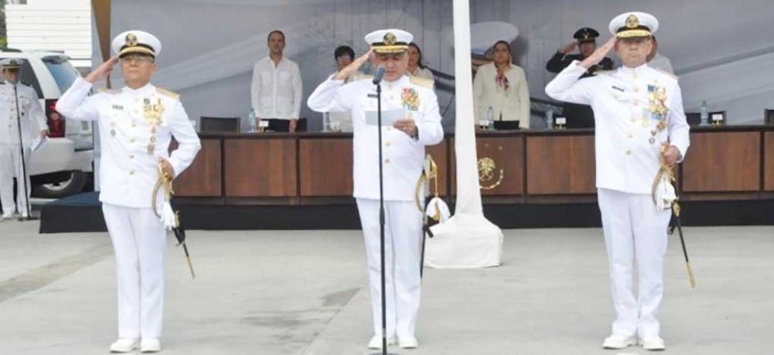 Asume el almirante Carlos Eduardo L´Eglise Escamilla el Mando de la Primera Región Naval