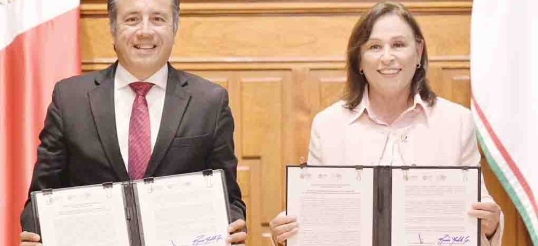 Formalizan Nahle y Cuitláhuac inicio de proceso de entrega- recepción