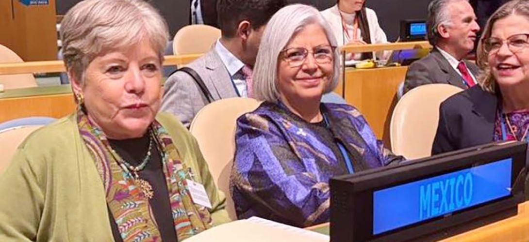 Alicia Bárcena va a Asamblea de la ONU en lugar de AMLO