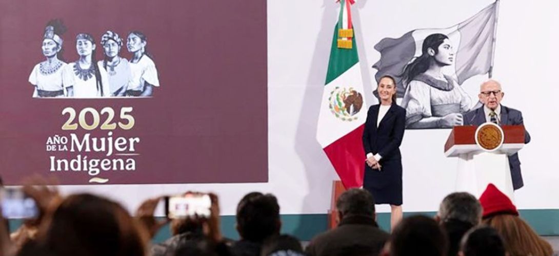 Anuncia Gobierno de México que 2025 será el año de la mujer indígena