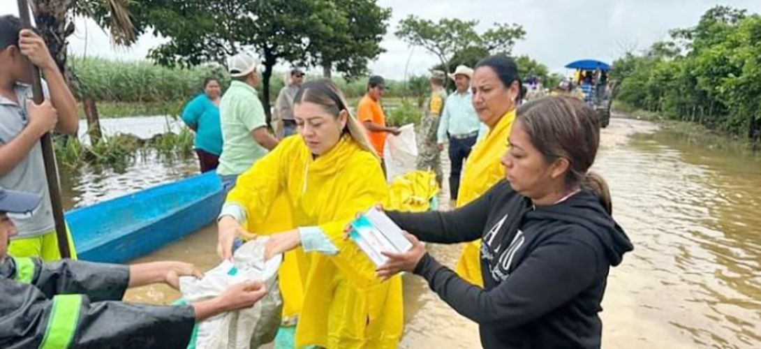 Tras lluvias e inundaciones en el Sur de Veracruz, descartan brotes epidémicos