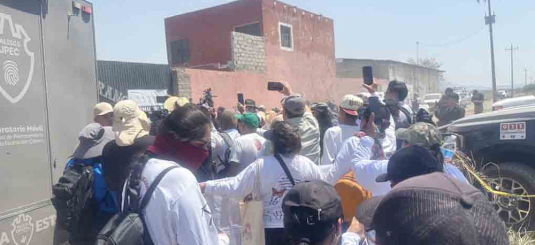 Enojo y frustración entre madres buscadoras en rancho de Teuchitlán