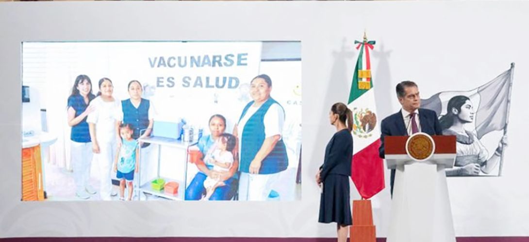 Semana nacional de vacunación 2025 registra avance de 31%