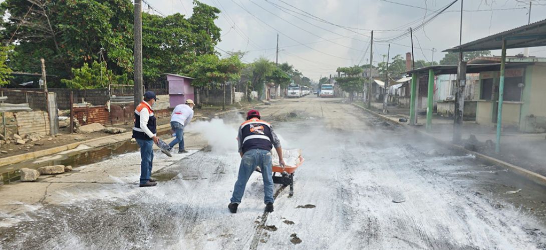 Tras inundación en Playón Sur