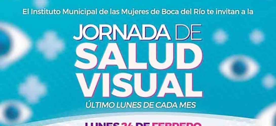 Jornada de Salud Visual este lunes 24 de febrero en Boca del Río