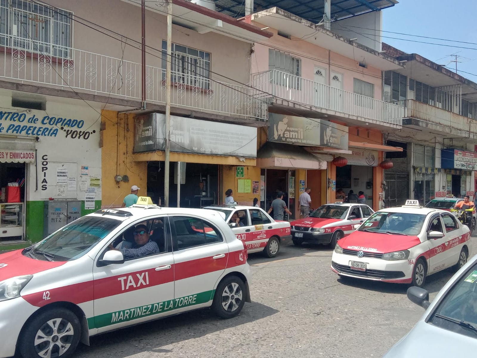 Concesionarios de taxis sin recursos