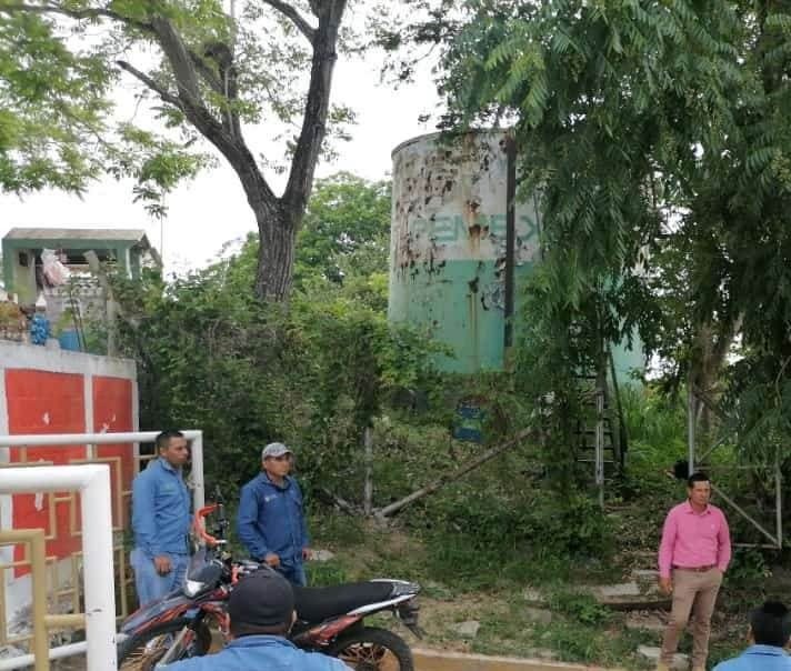 Rehabilitan tanque de la CAEV