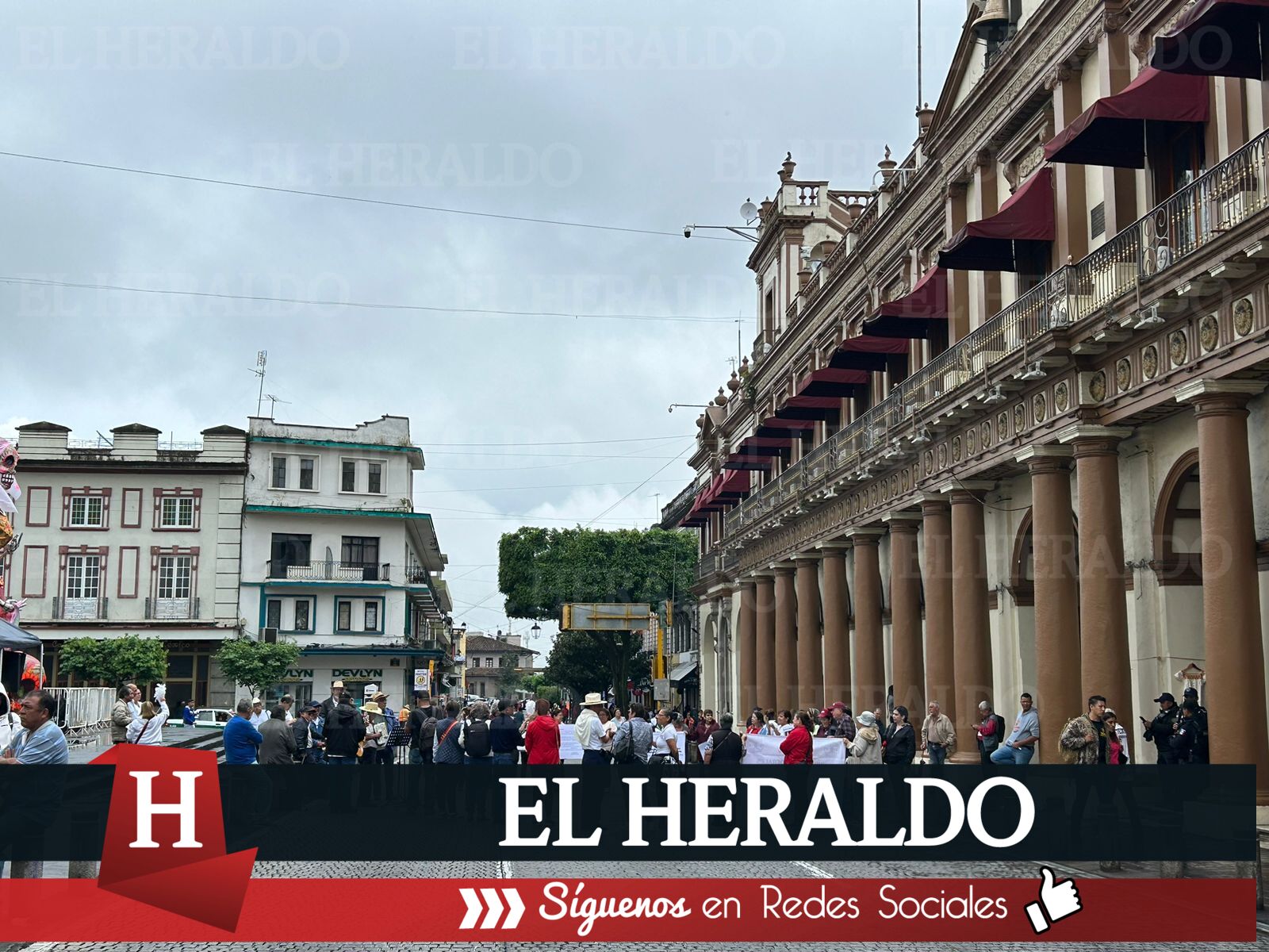 Con pastel jubilados celebran nueve años de protestas 3