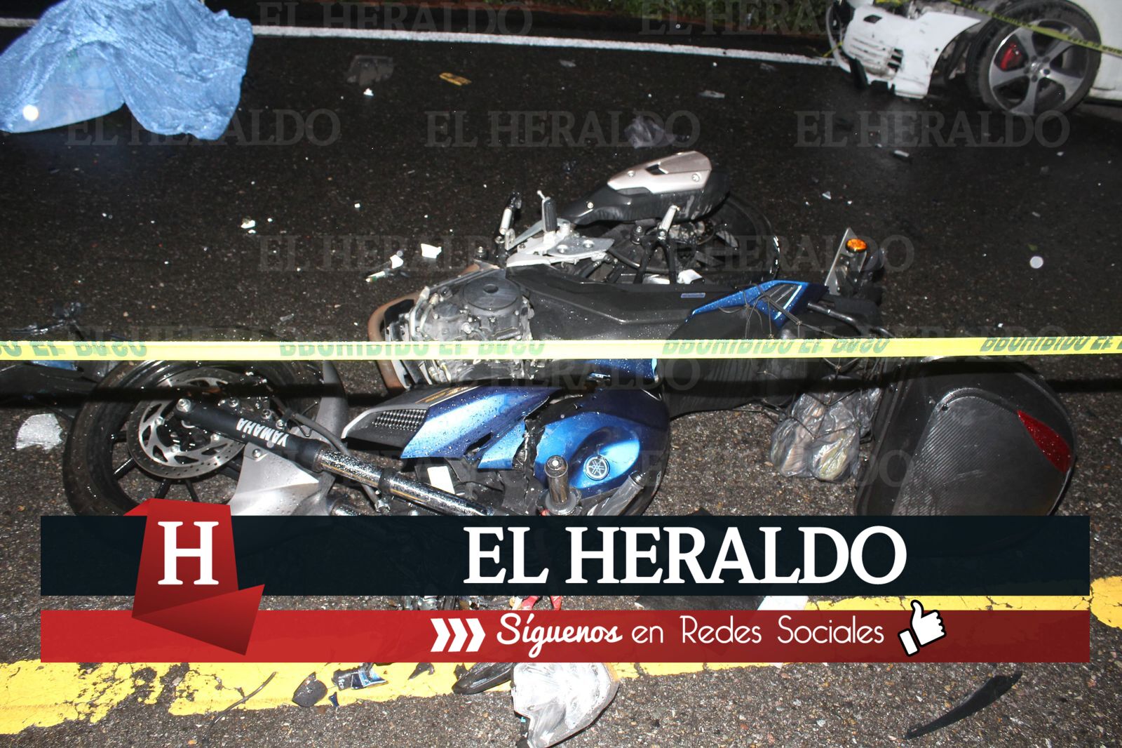 Motociclista muere al chocar contra vehículo 3