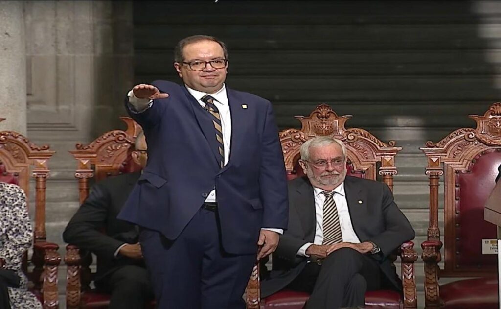 Leonardo Lomelí toma protesta