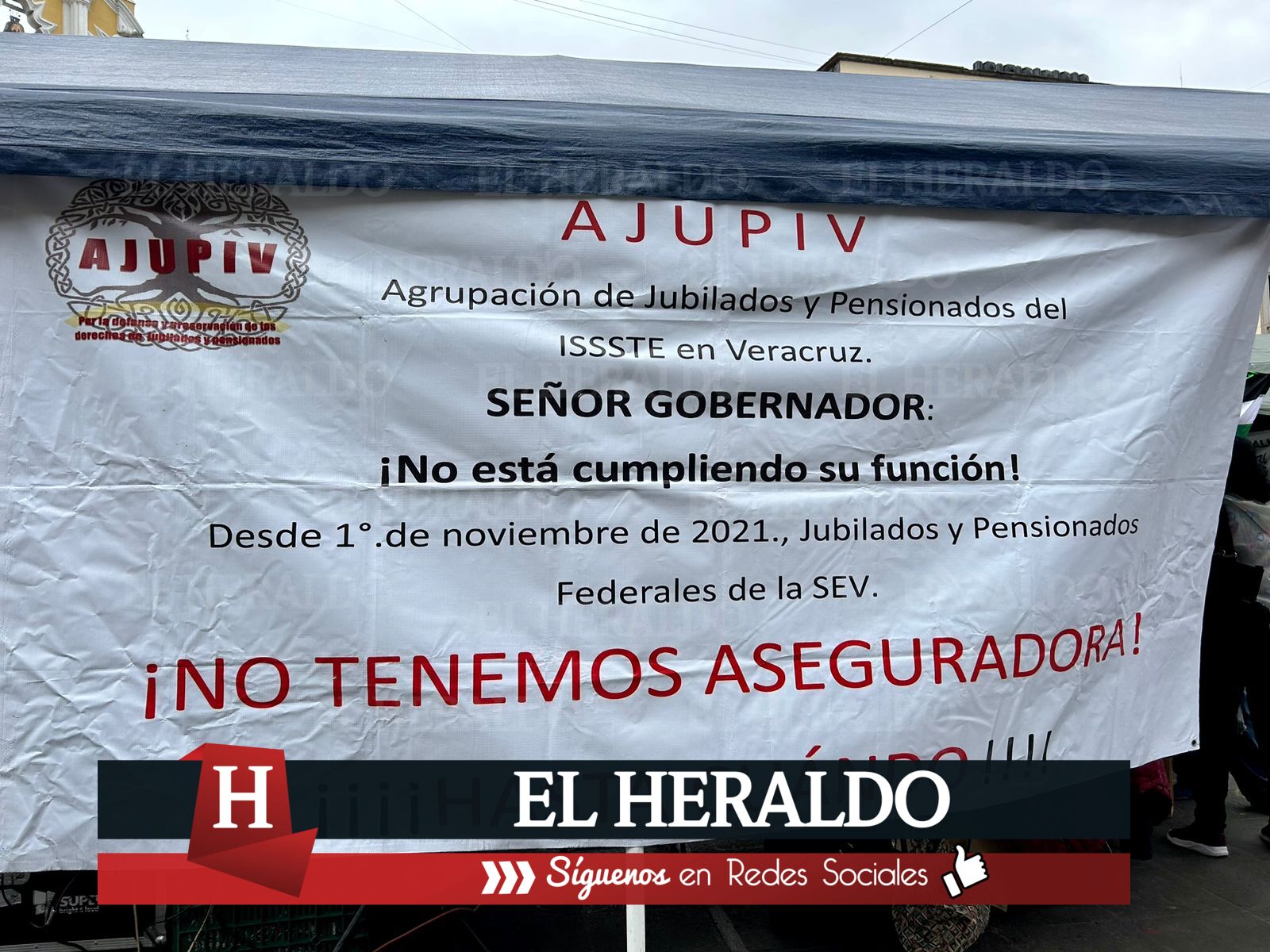 Jubilados suspenden