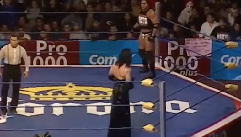 la vez que el vampiro canadiense atemorizo al cibernetico antes de una pelea 3