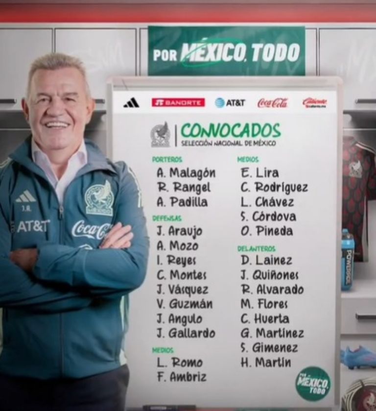 primera lista de javier aguirre 2