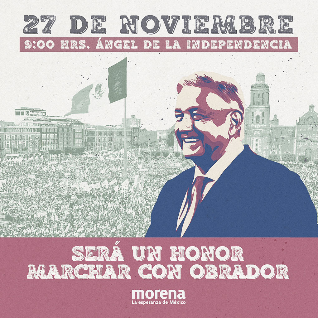 El Heraldo de Veracruz - Legisladores y gobernadores de Morena asistirán a  marcha de AMLO