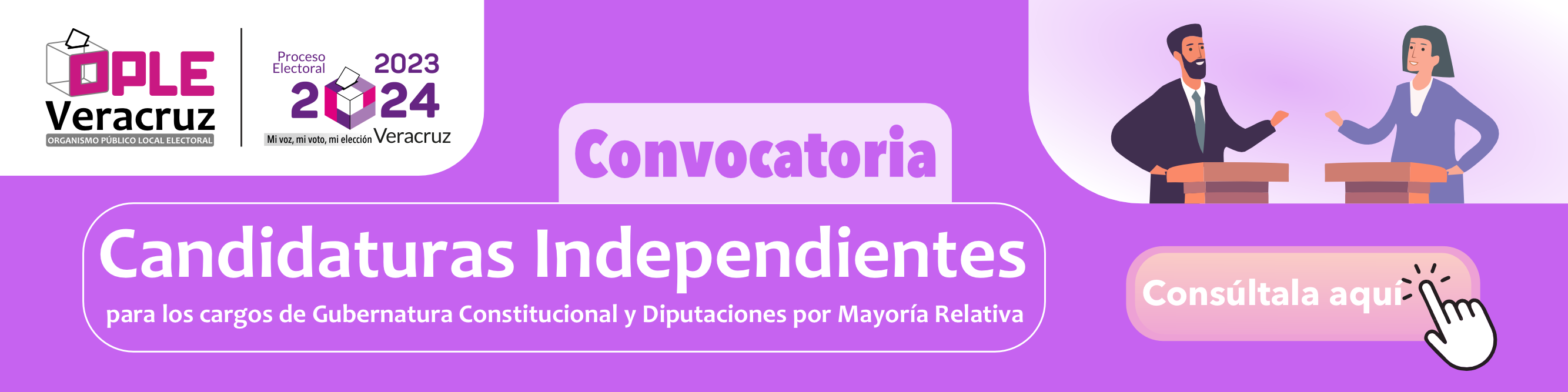 Banner - Candidaturas Independientes